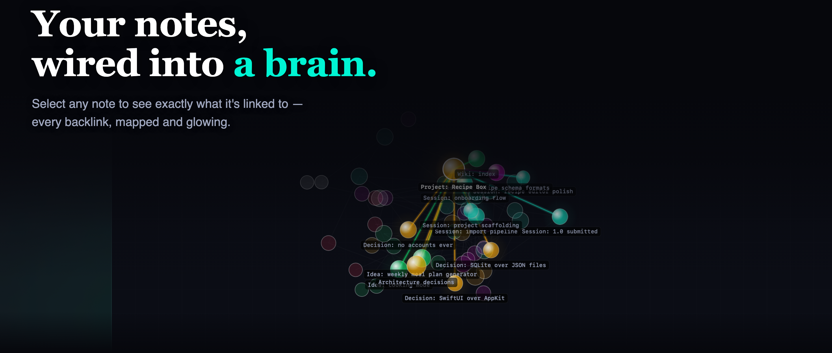 Unli Rice on macOS — a persistent memory layer for AI agents, showing the note log and connected agents.